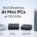 ASUS unveils ultrasmall-form-factor PCs with a focus on AI performance at CES 2026