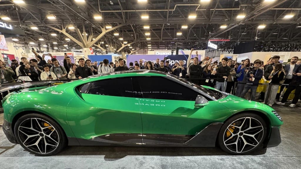 Dreame unveils Nebula 1 electric supercar concept at CES 2026 Dreame unveils Nebula 1 electric supercar concept at CES 2026