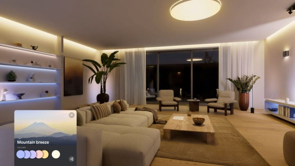 Philips Hue introduces SpatialAware to bring coordinated lighting to every room