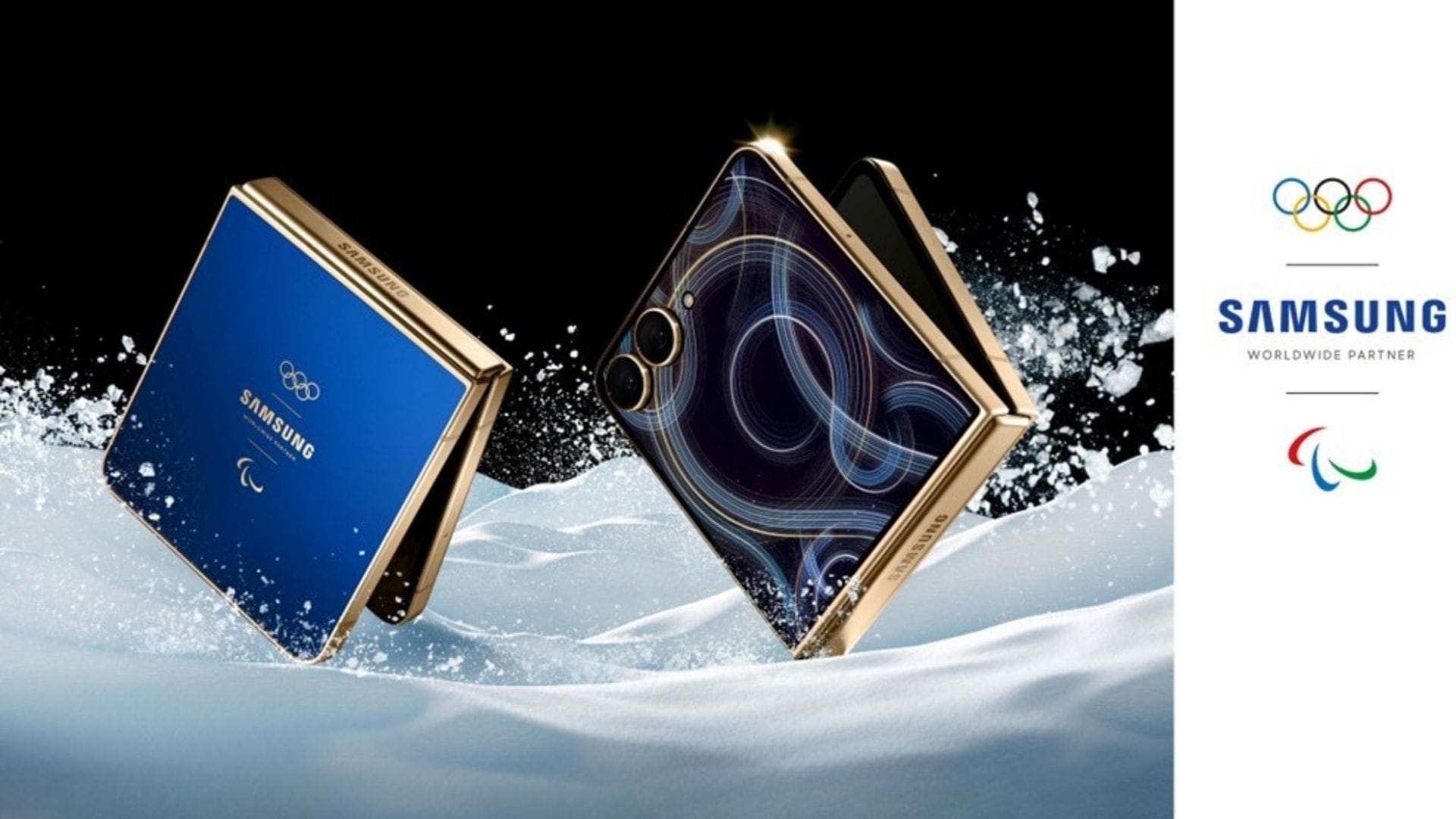 Samsung unveils limited edition Galaxy Z Flip7 for Winter Olympics 2026 athletes