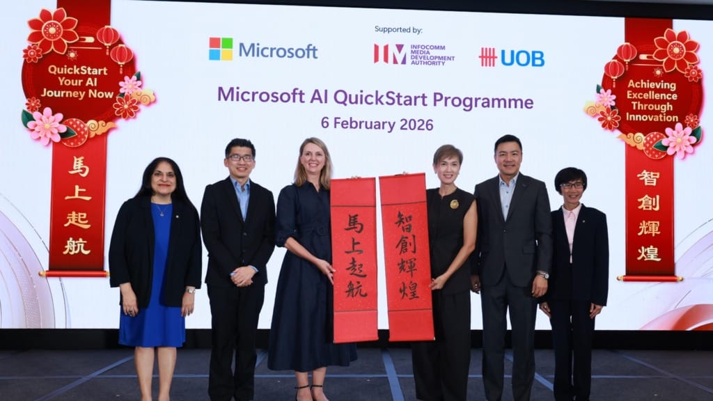 Microsoft launches AI QuickStart programme in Singapore with IMDA and UOB support Microsoft launches AI QuickStart programme in Singapore with IMDA and UOB support