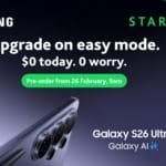 Samsung Galaxy S26 series available from S$0 on StarHub 5G Unlimited+ plans in Singapore Samsung Galaxy S26 series available from S$0 on StarHub 5G Unlimited+ plans in Singapore