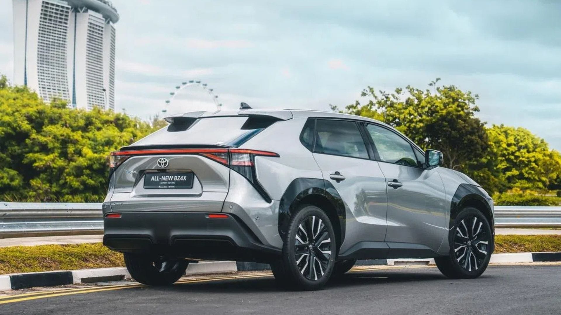 Toyota launches bZ4X electric SUV for sale in Singapore