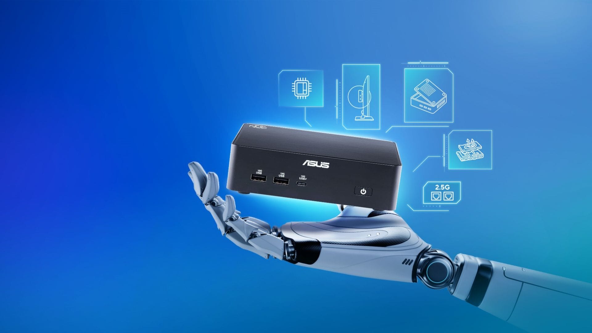 Asus NUC 16 Pro mini PC reaches stores with mid-tier Intel Core Ultra chip