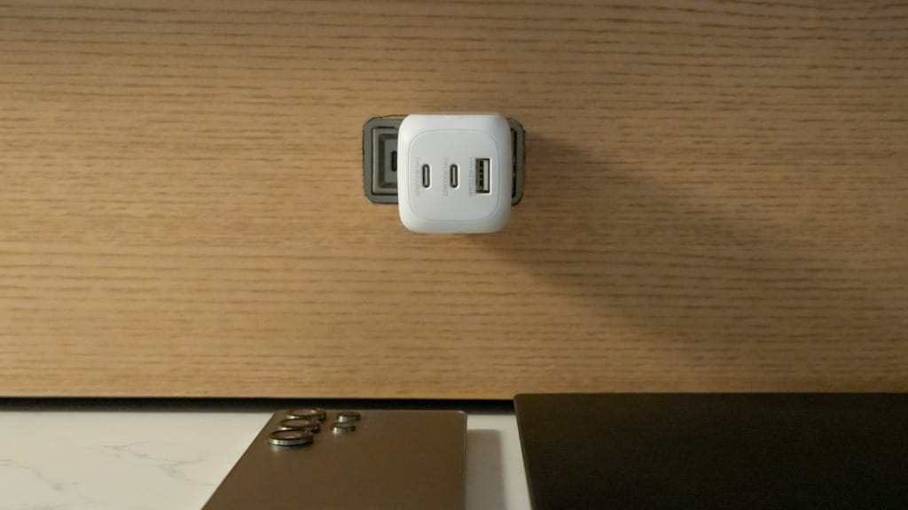 BoostCharge Pro 3-Port GaN Wall Charger 100W- A compact charger built for multi-device workflows - 1