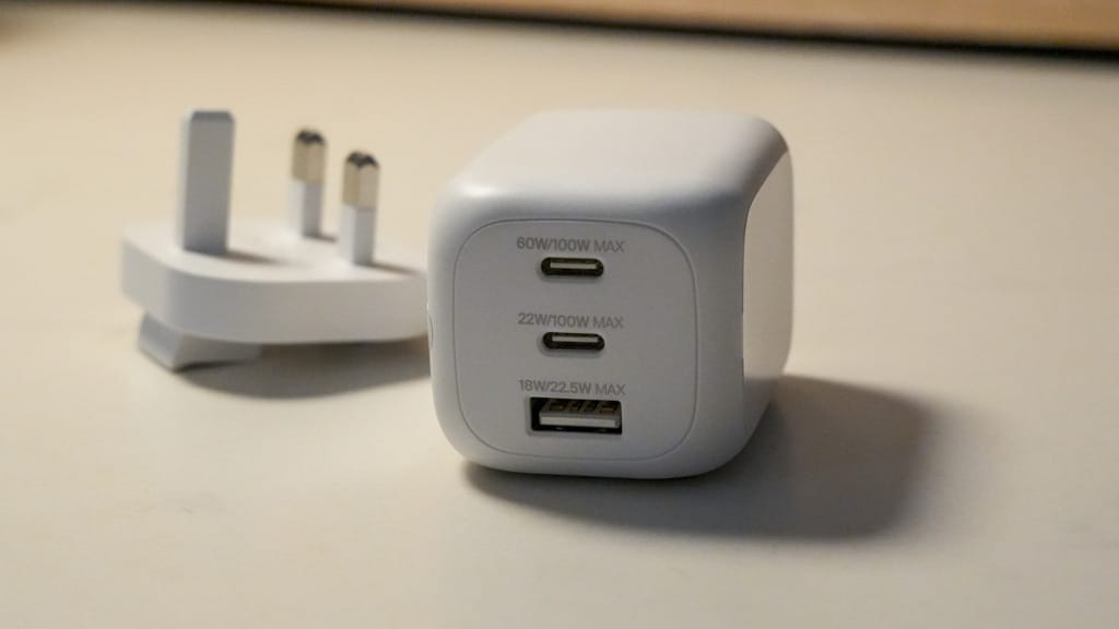 BoostCharge Pro 3-Port GaN Wall Charger 100W- A compact charger built for multi-device workflows - 4