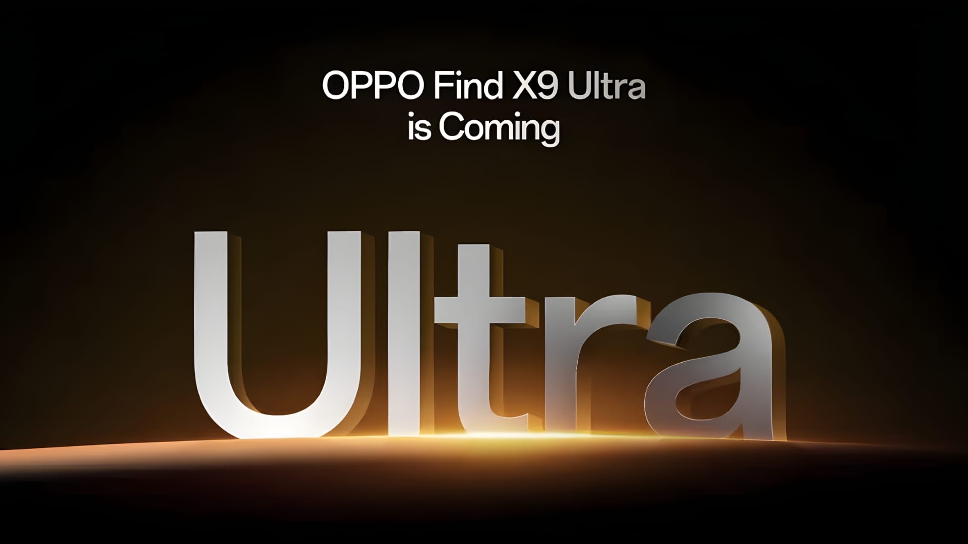 OPPO confirms global debut of Find X9 Ultra flagship