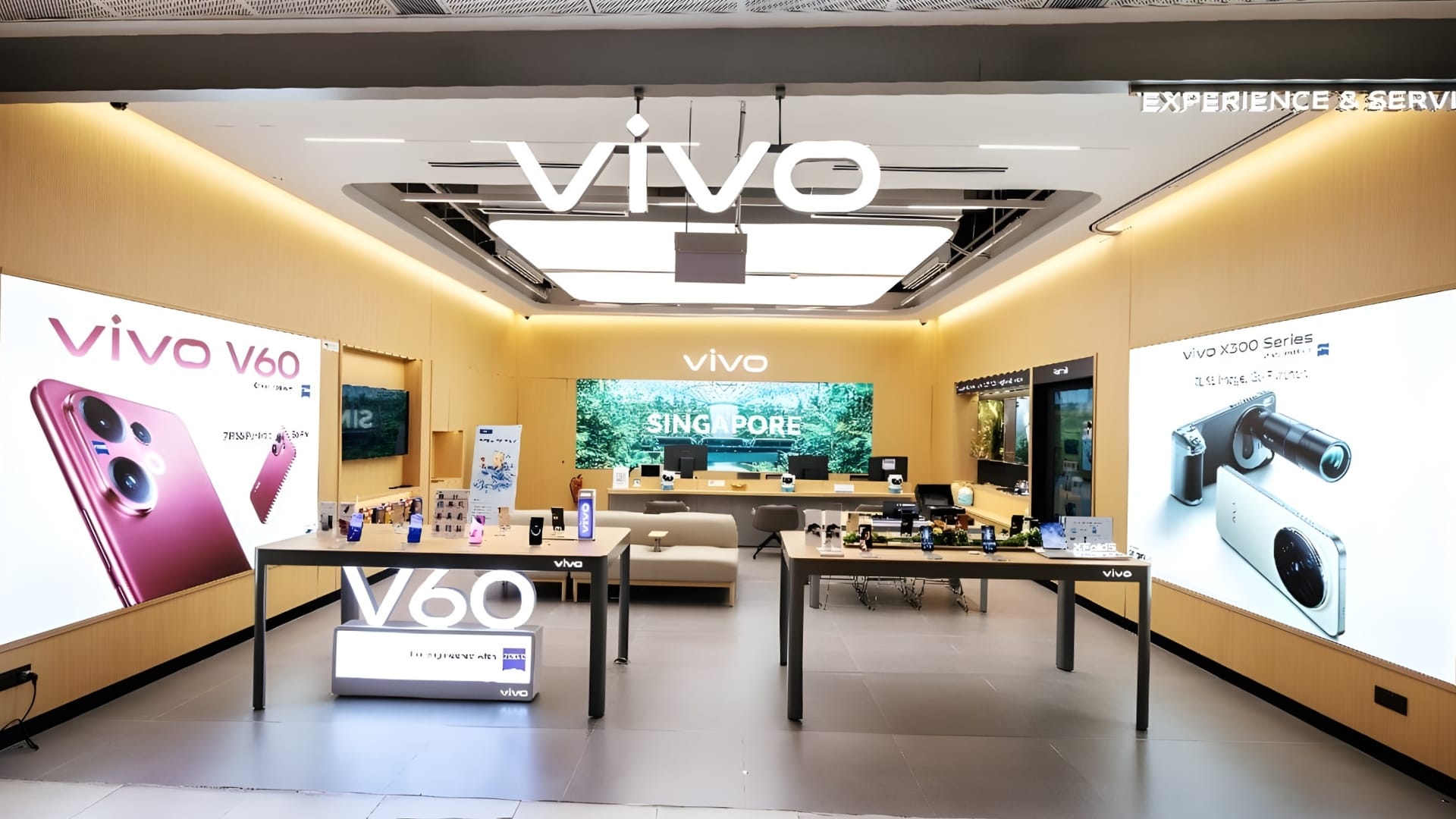 vivo expands Singapore retail presence with integrated service store