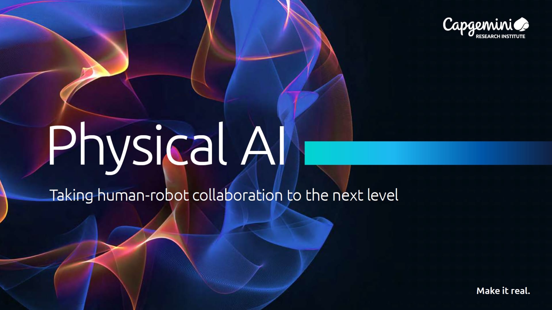 Capgemini report finds physical AI adoption accelerating, but scaling challenges persist