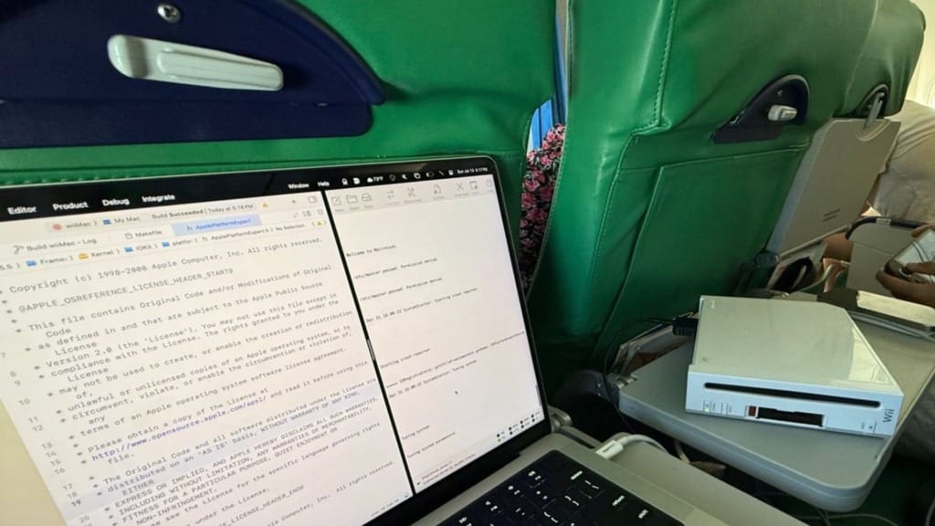 Hacker runs Mac OS X on Nintendo Wii after years of experimentation Hacker runs Mac OS X on Nintendo Wii after years of experimentation