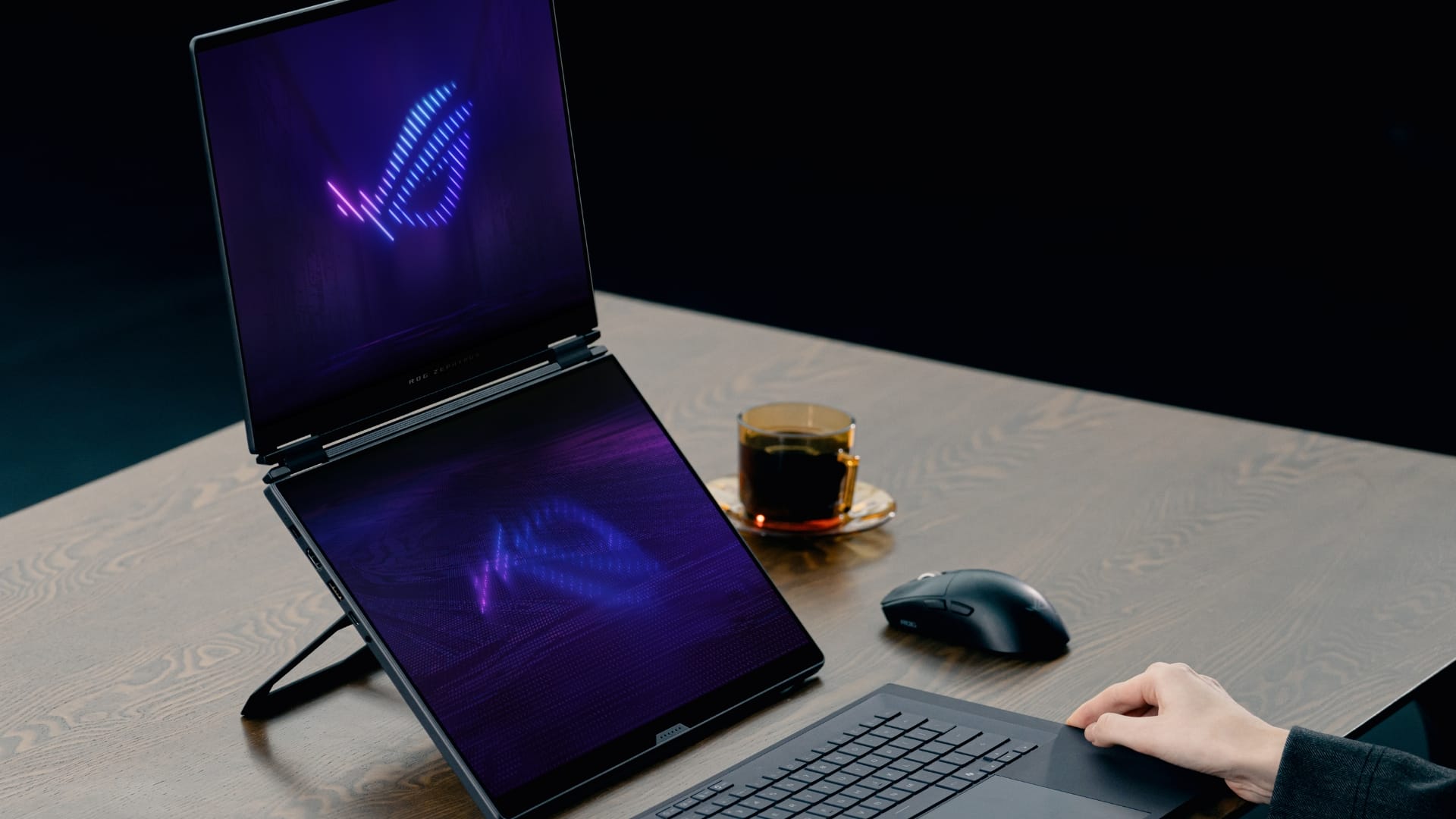 ROG Zephyrus Duo introduces dual 3K OLED screens in a 16-inch gaming laptop form factor
