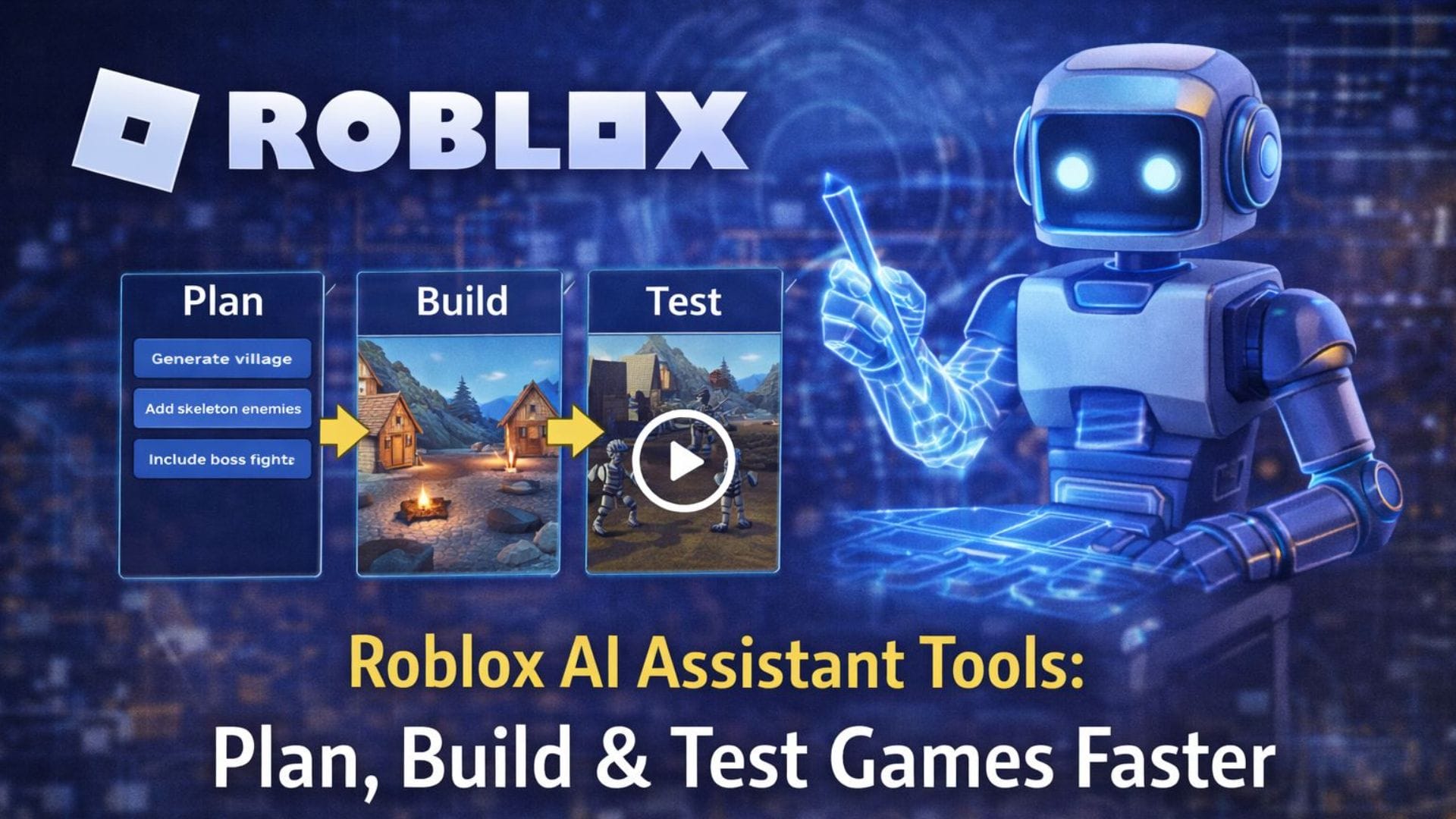 Roblox expands AI assistant with new tools to plan, build and test games