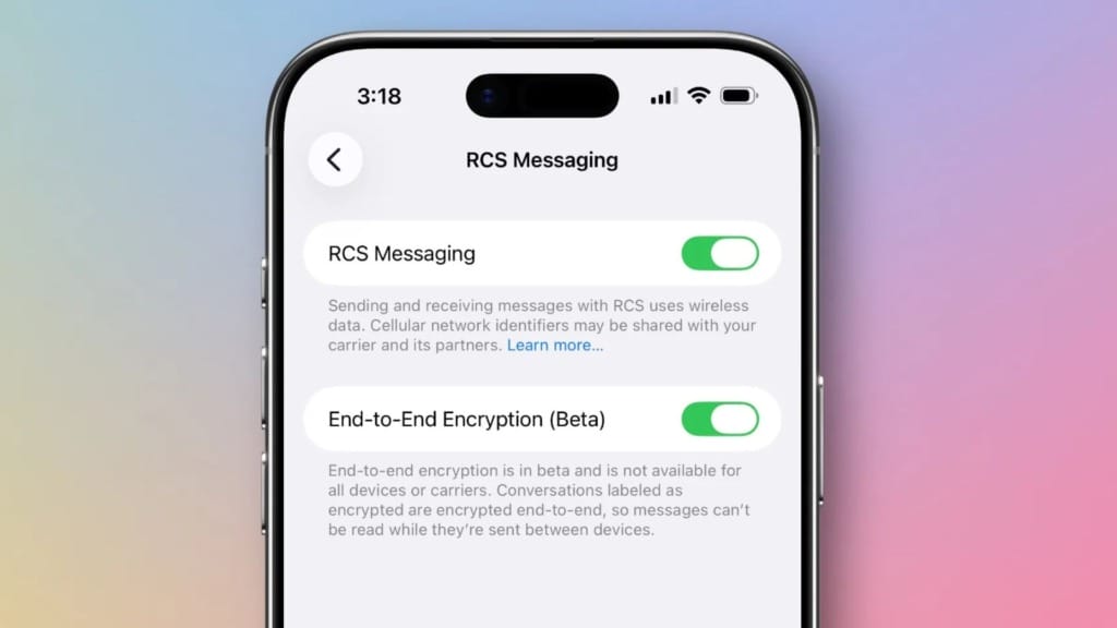 Apple begins beta rollout of encrypted RCS messaging on iPhone Apple begins beta rollout of encrypted RCS messaging on iPhone