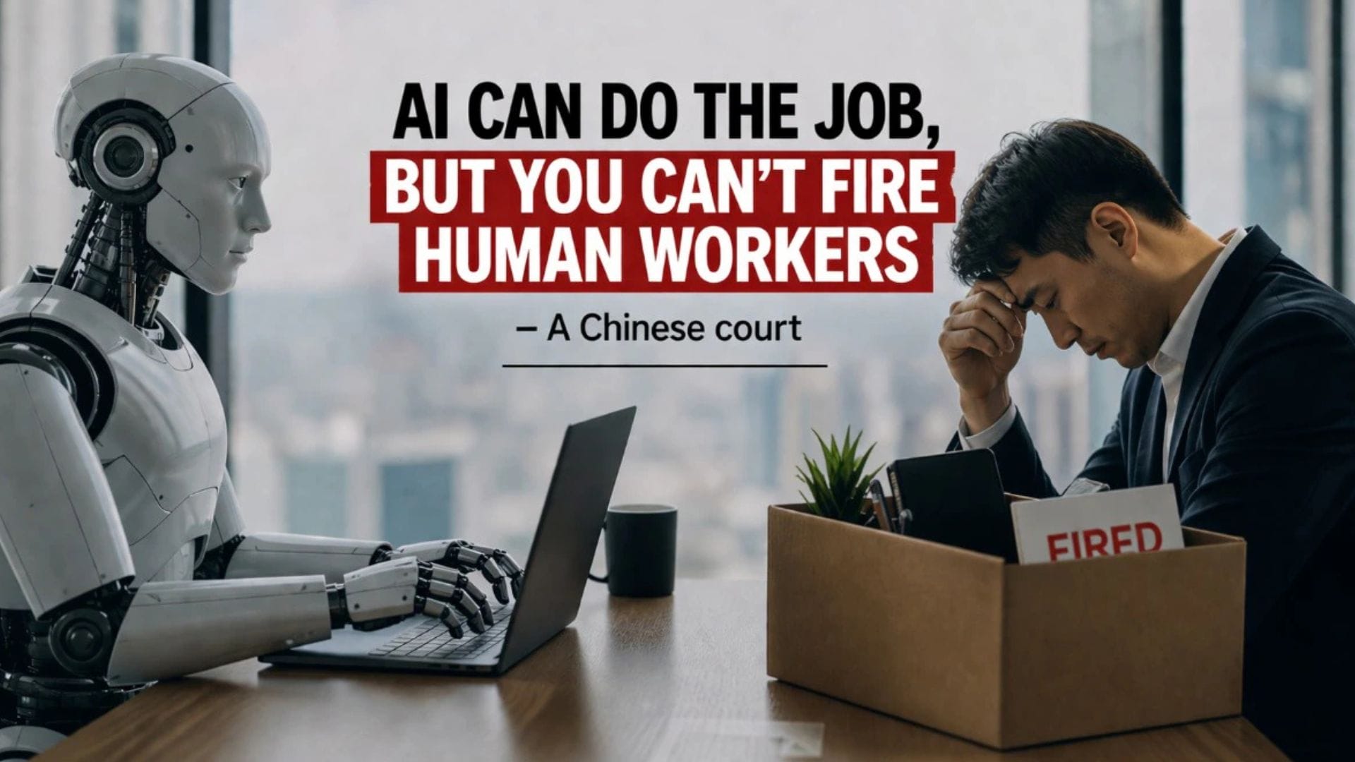 China rules that firms cannot dismiss workers solely due to AI replacement
