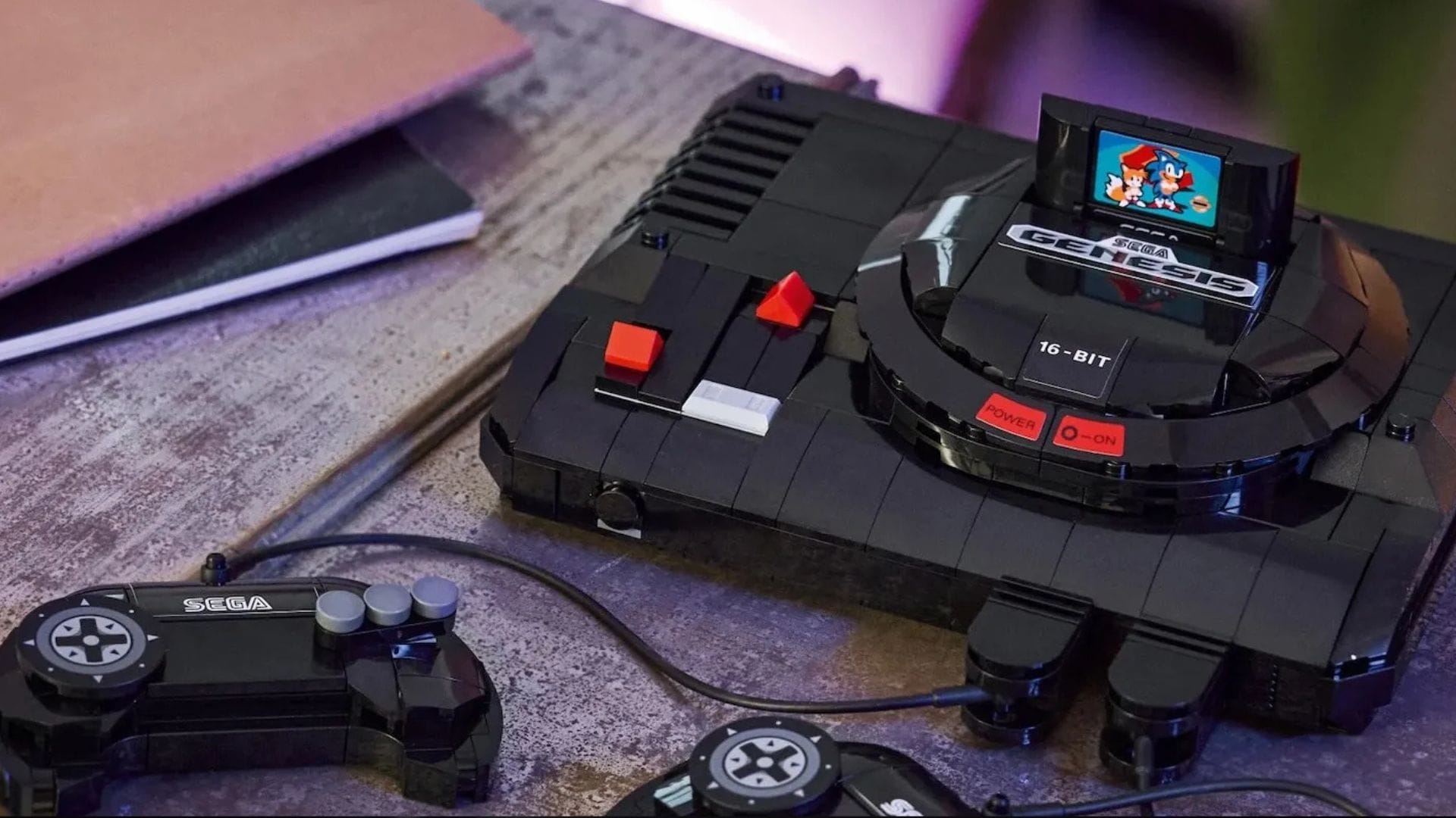 Lego unveils Sega Genesis build set with miniature controllers