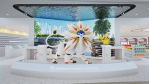 Pokémon Center SINGAPORE to reopen with Solgaleo as new store symbol at Jewel Changi Airport Pokémon Center SINGAPORE to reopen with Solgaleo-led redesign at Jewel Changi Airport