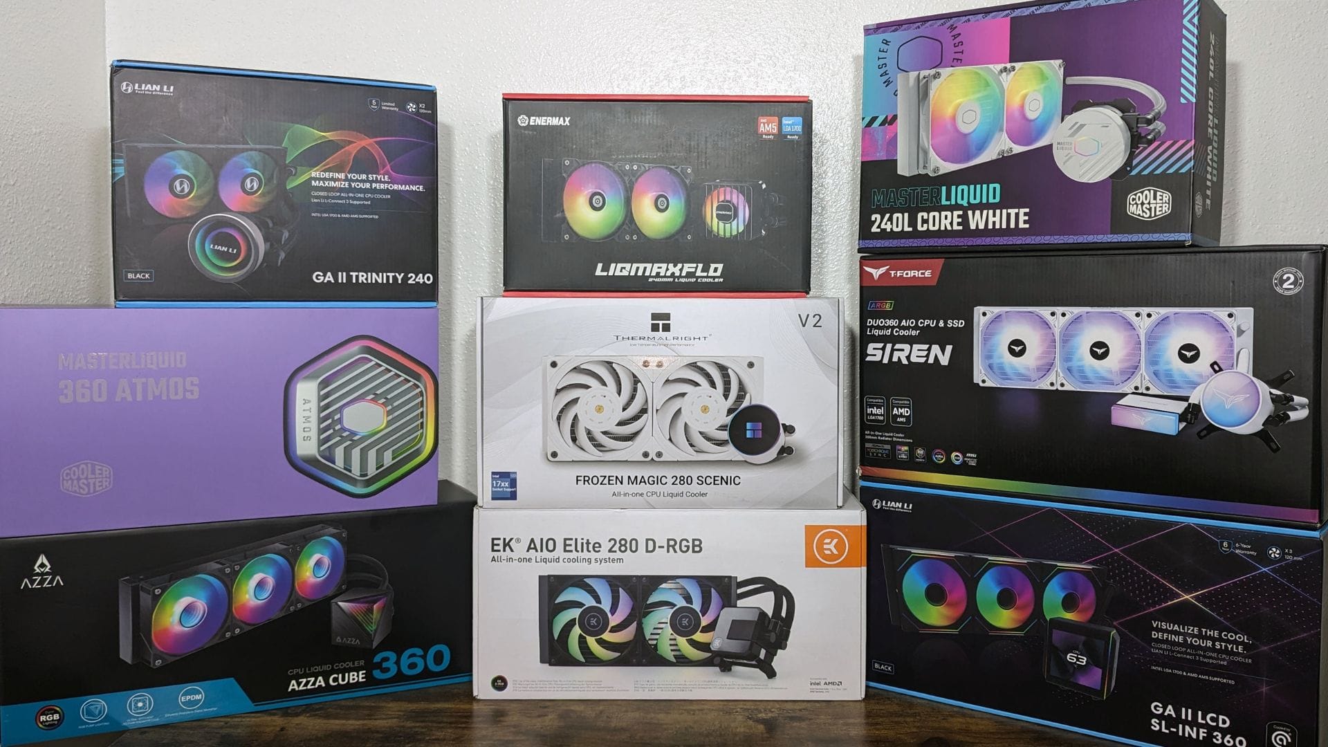 AIO coolers evolve into miniature computers with smartphone-sized displays