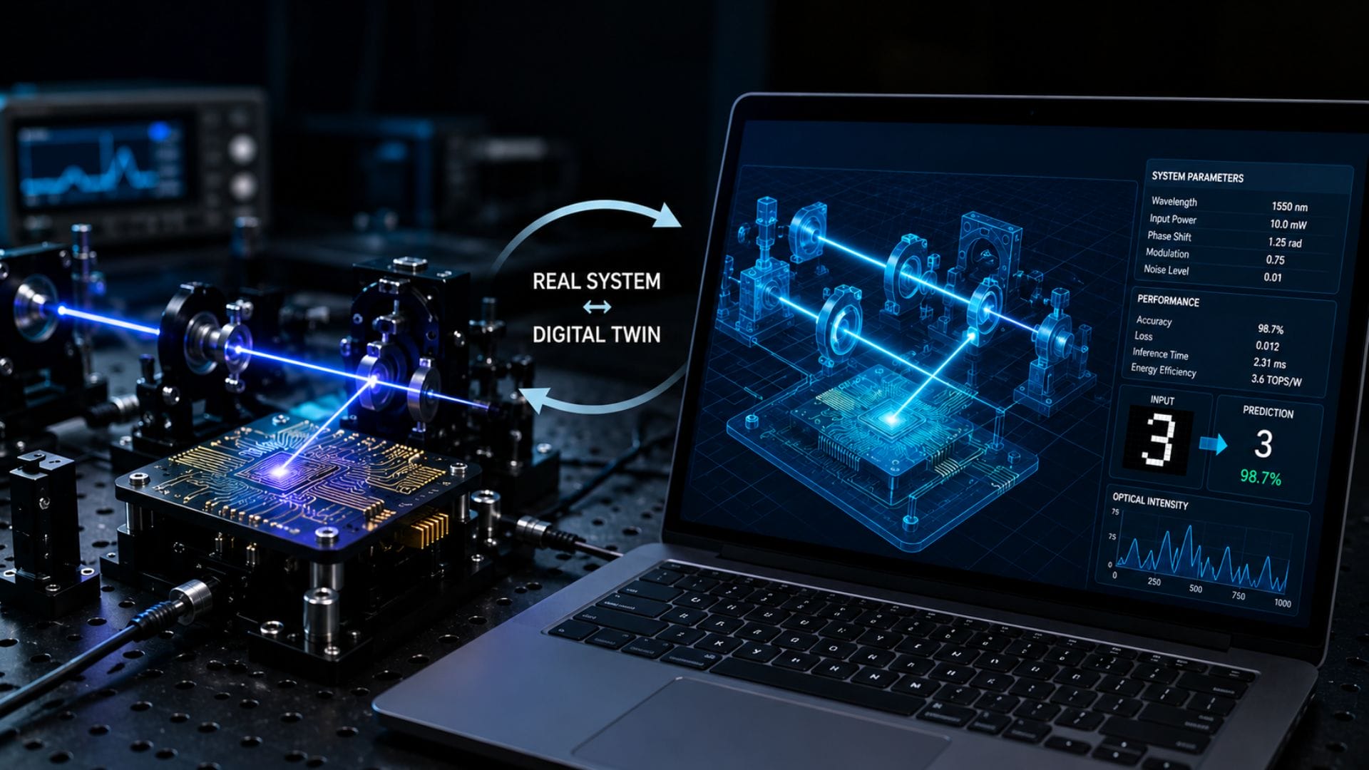 Chinese researchers introduce a digital twin system for optical computing development