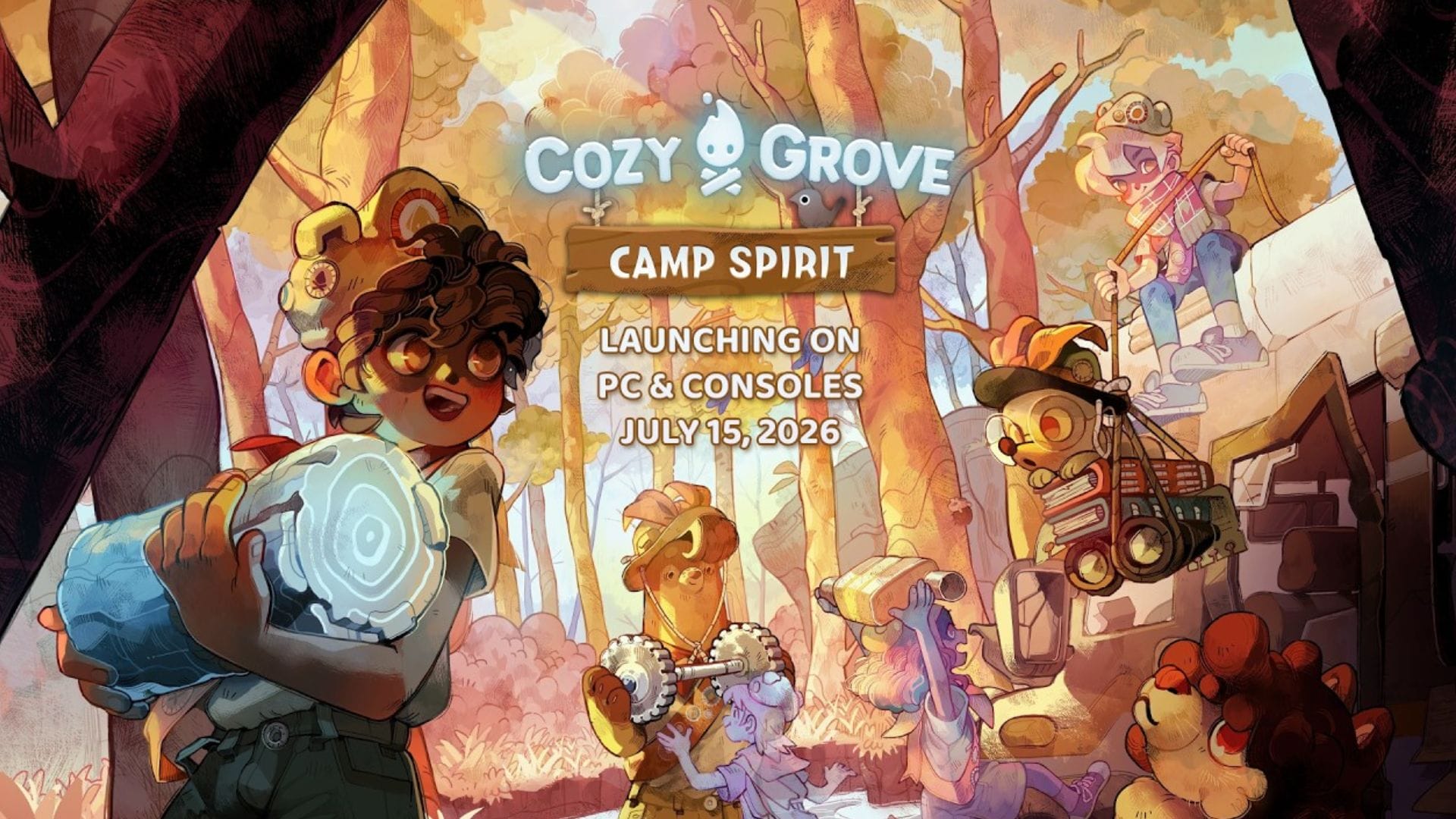 Cozy Grove: Camp Spirit arrives on consoles and PC this July