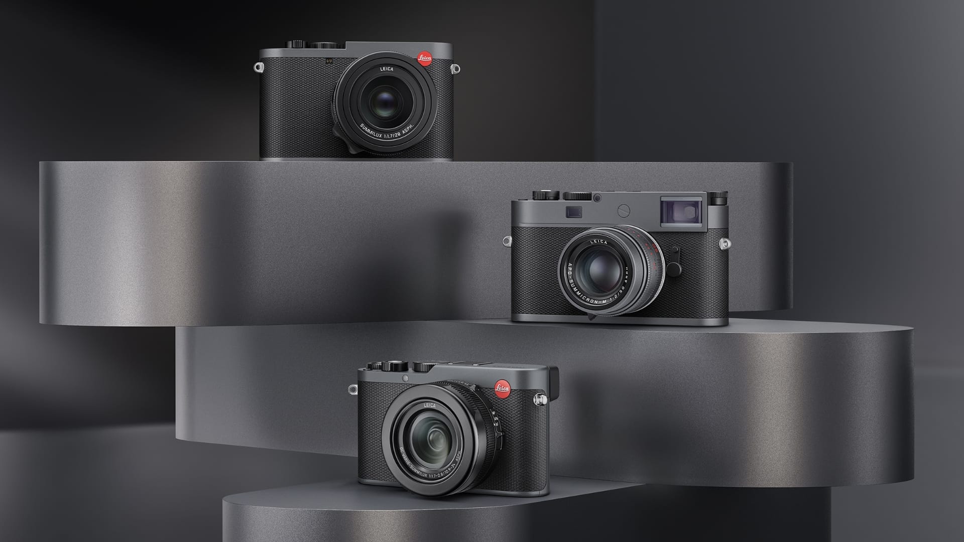 Leica adds metallic grey finish to M11-P, Q3 and D-Lux 8 cameras