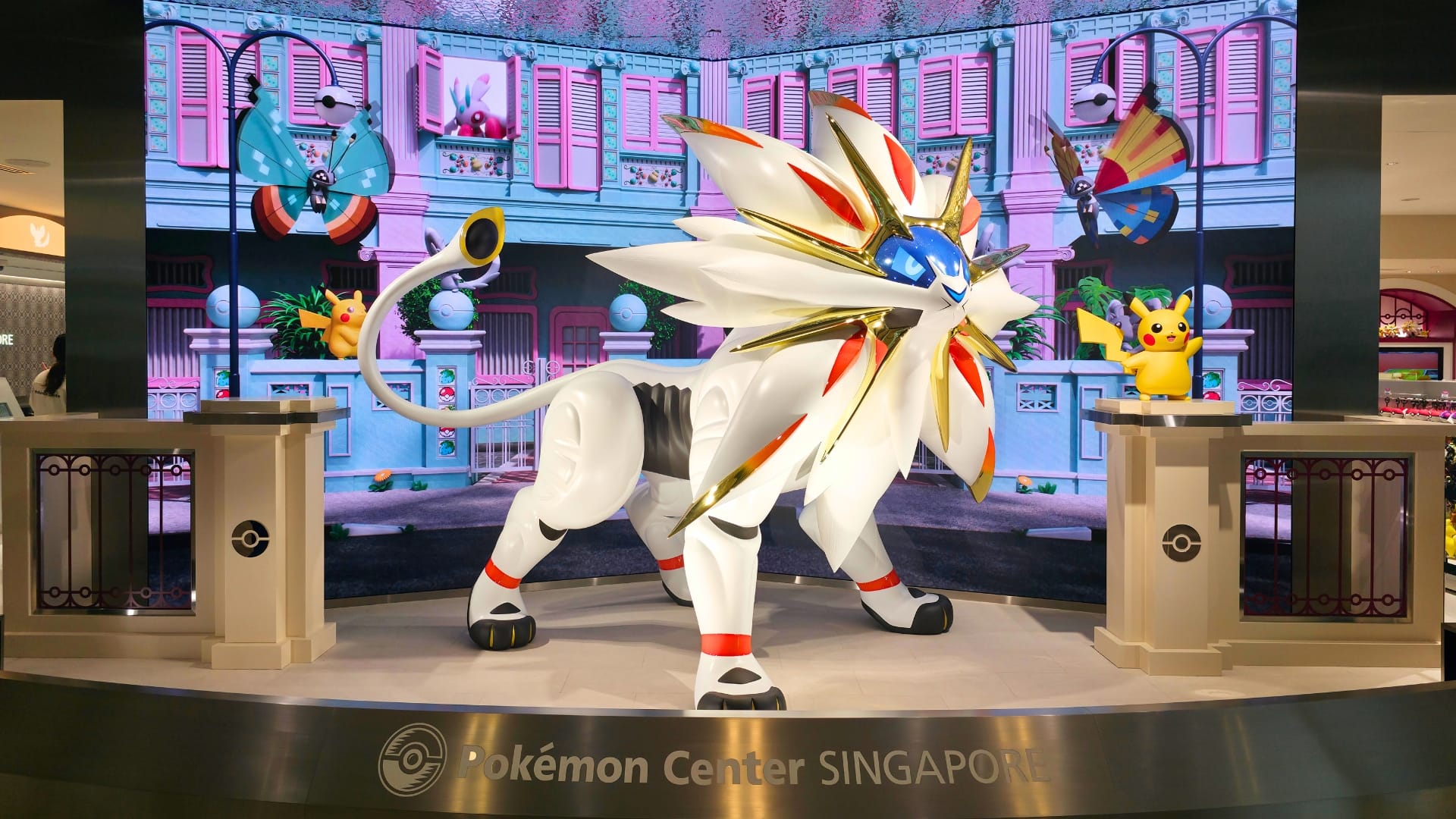 Pokémon Center SINGAPORE reopens at Jewel Changi Airport on 1 July Pokémon Center SINGAPORE reopens at Jewel Changi Airport on 1 July