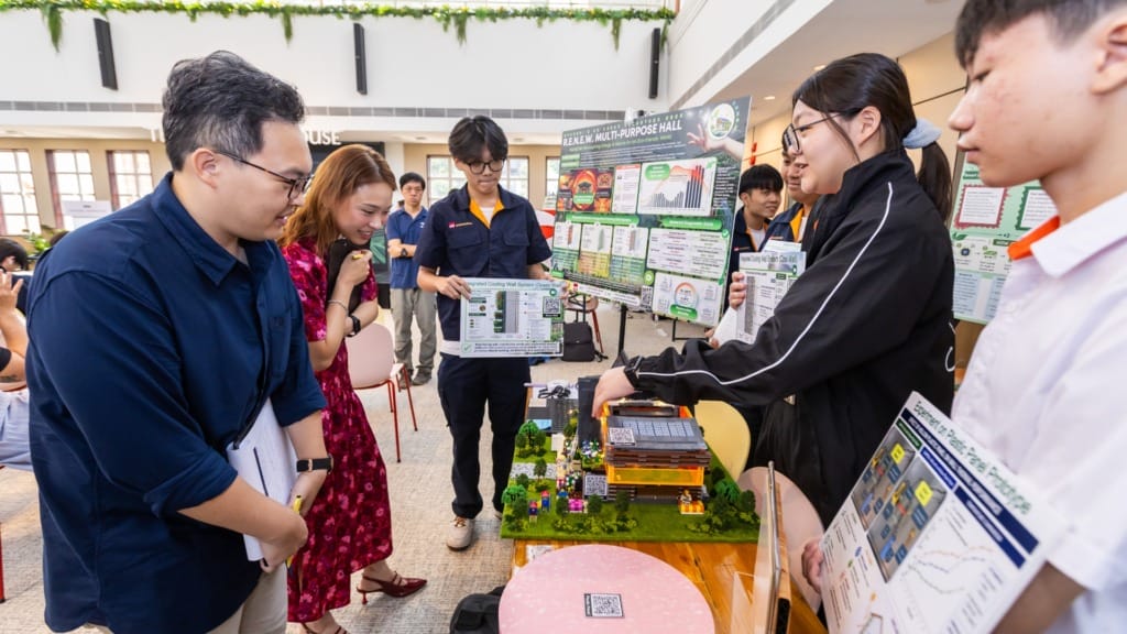 Singapore students rethink heat and flood resilience with vehicle sensors and passive cooling - 1