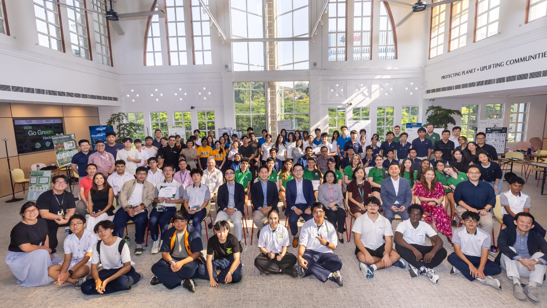 Singapore students rethink heat and flood resilience with vehicle sensors and passive cooling