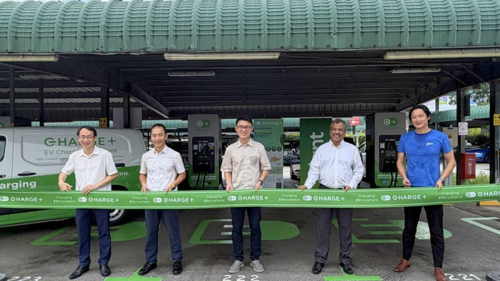 Charge+ opens 38-point EV charging cluster at Tampines Retail Park Charge+ opens 38-point EV charging cluster at Tampines Retail Park