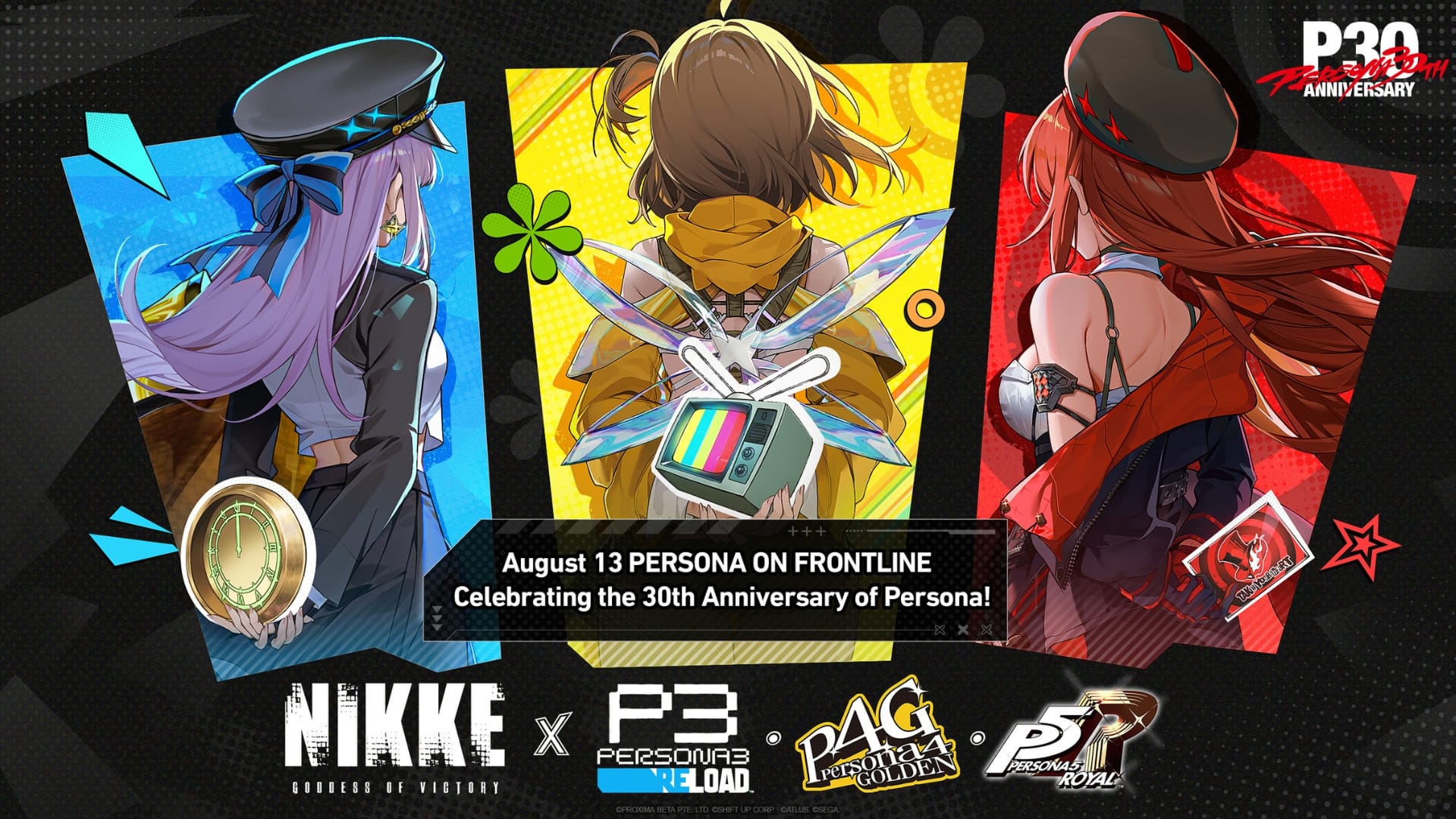 GODDESS OF VICTORY NIKKE confirms three-game Persona collaboration for 13 August