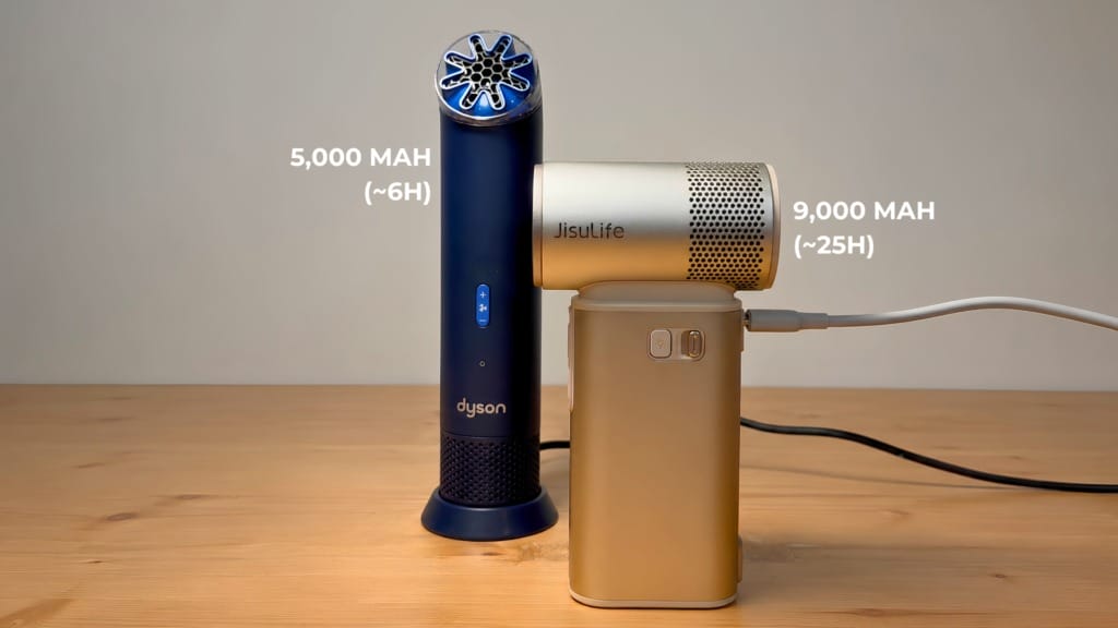 JisuLife Handheld Fan Ultra 2 vs Dyson HushJet Mini comparison Which premium portable fan is right for you - 5