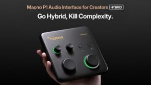 Maono P1 and P2 audio interfaces support recording across mobile, camera and desktop setups Maono P1 and P2 audio interfaces support recording across mobile, camera and desktop setups