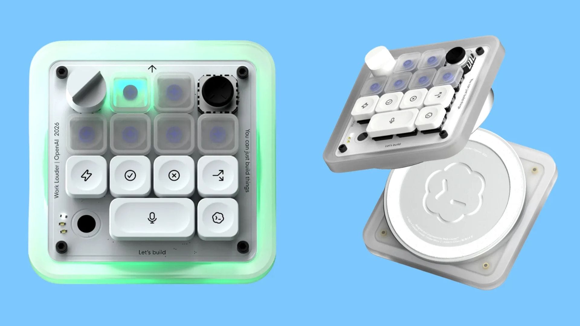 OpenAI launches compact keyboard with physical controls for Codex AI