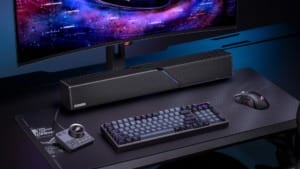 ROG Gjallar combines Dolby Atmos audio, voice chat and device control ROG Gjallar combines Dolby Atmos audio, voice chat and device control