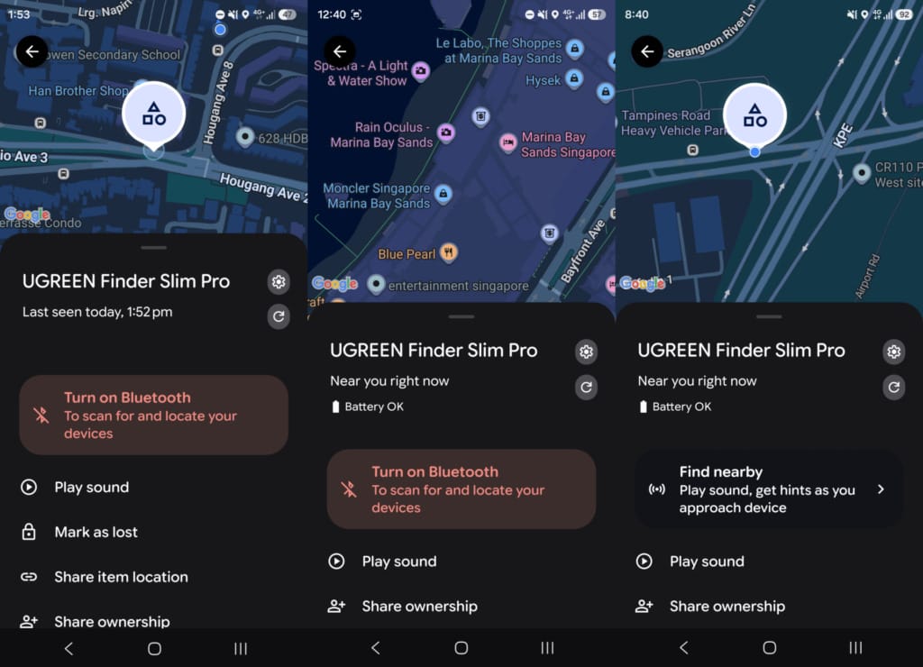 UGREEN Finder Slim Pro review- Slim wallet design but inconsistent remote tracking - 7