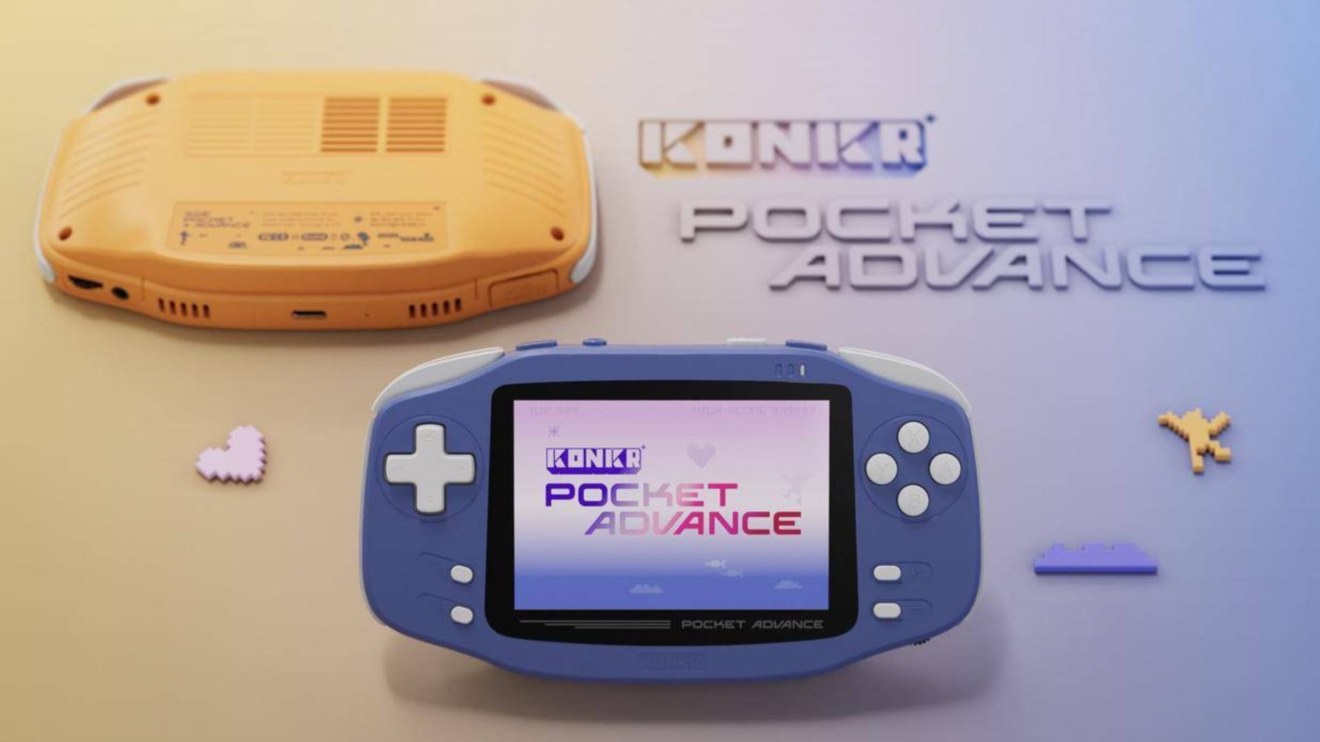 Ayaneo unveils Konkr Pocket Advance, a modern tribute to the Game Boy Advance