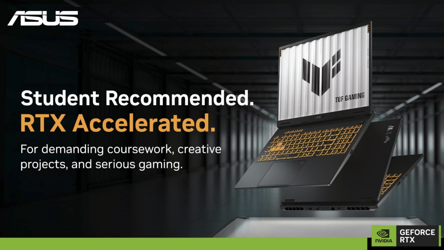 Back-to-school 2026 ASUS TUF Gaming 16 brings RTX-powered AI to student workloads