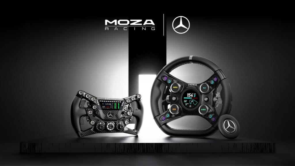 MOZA Racing brings Mercedes-Benz, Porsche, Ford and MotoGP sim hardware to Gamescom 2026 - 1