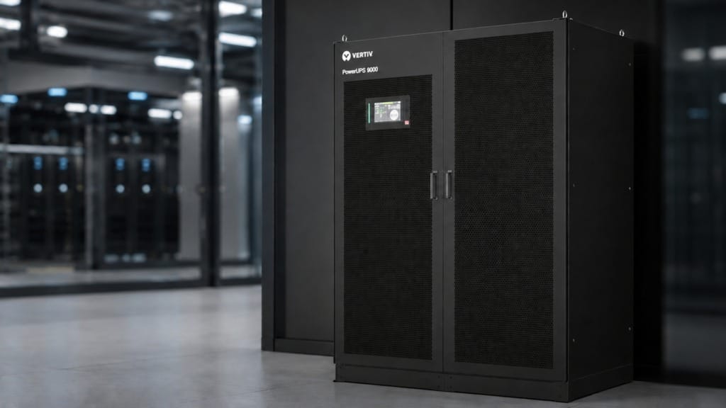 Vertiv adds 1.8MW PowerUPS 9000 for high-density AI data centres Vertiv adds 1.8MW PowerUPS 9000 for high-density AI data centres