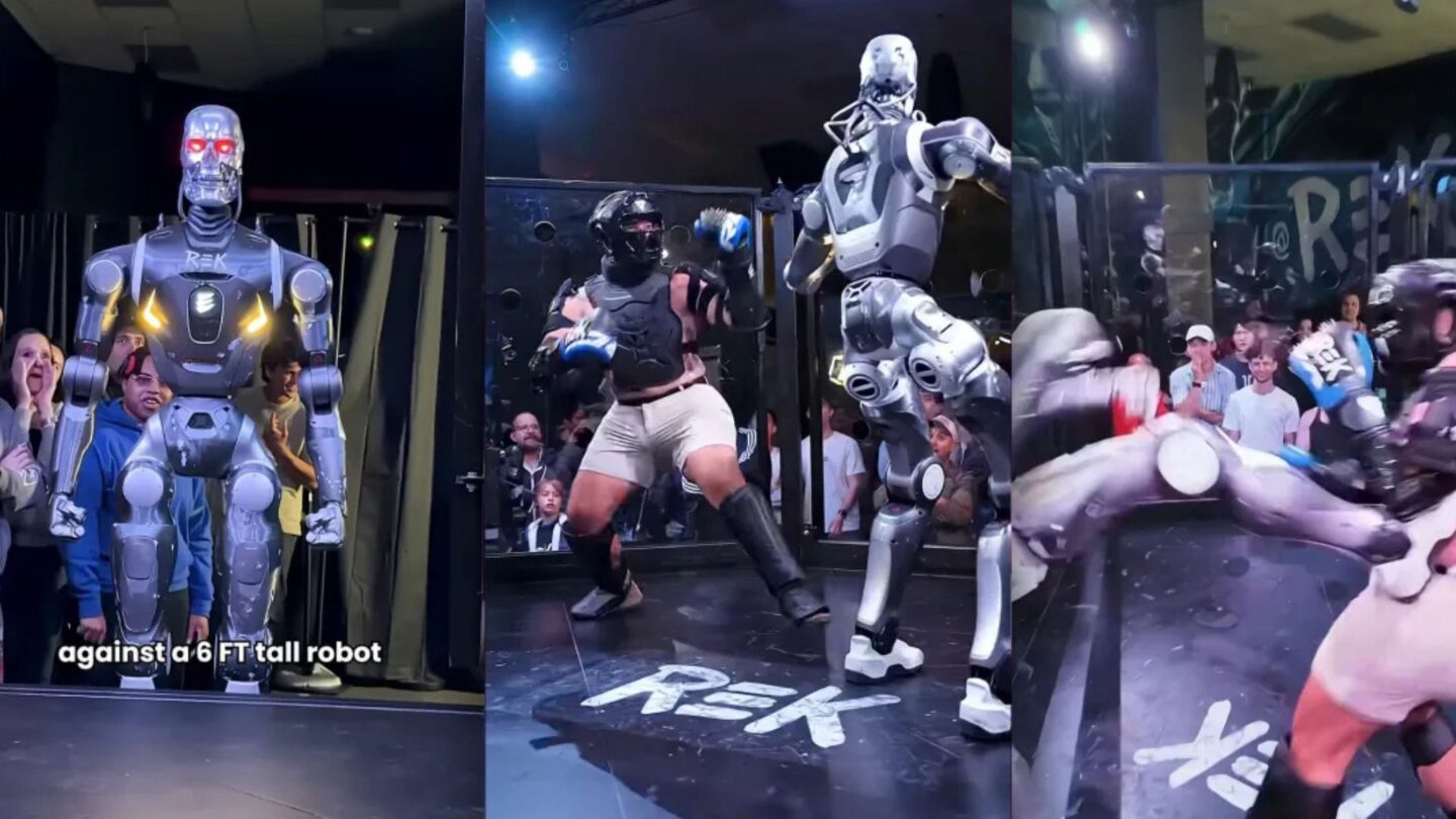 Human versus robot cage fight sparks demand for more matchups