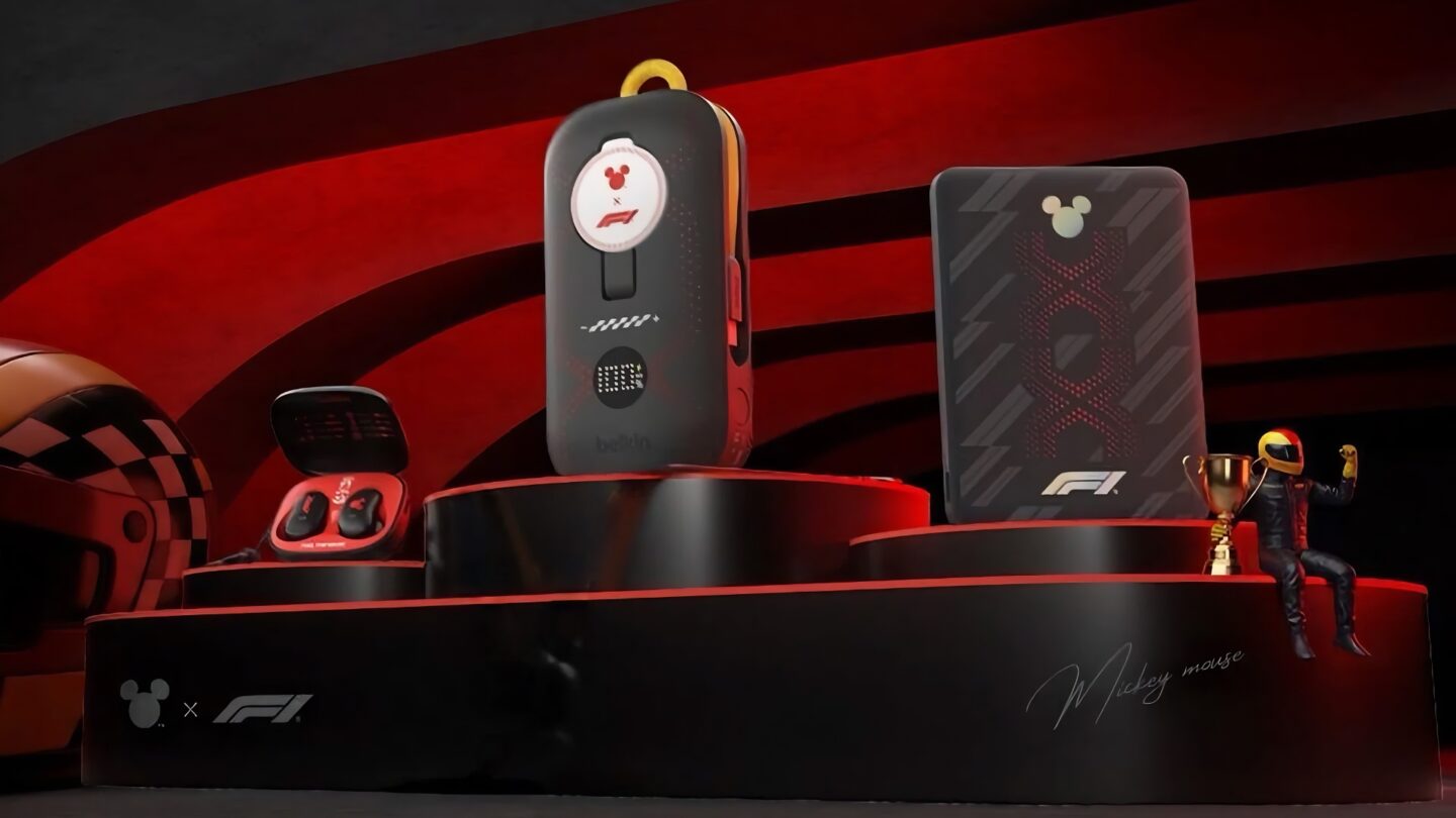 3 Disney x Formula 1 Belkin accessories for Singapore Grand Prix weekend