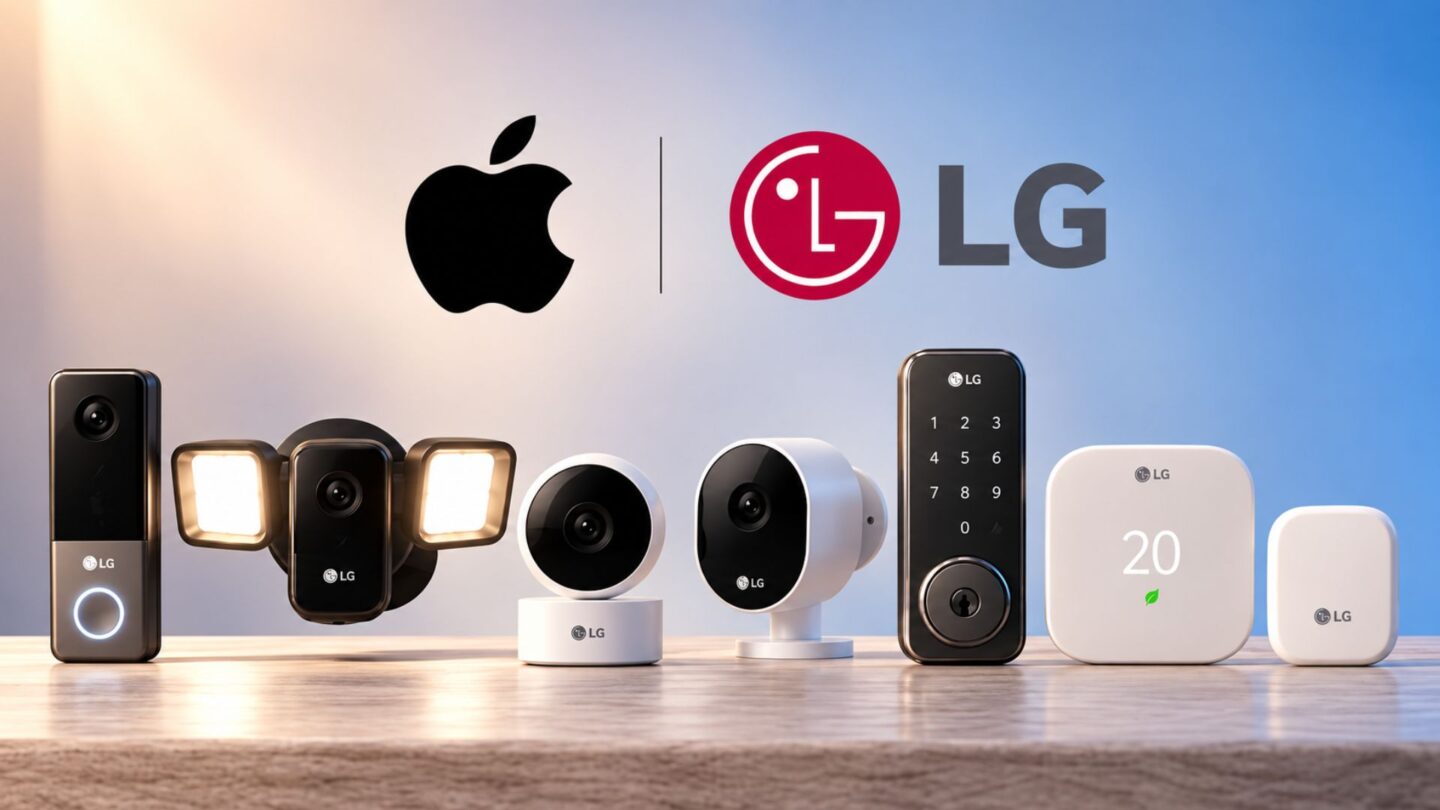 Apple reportedly partners with LG on new smart home devices